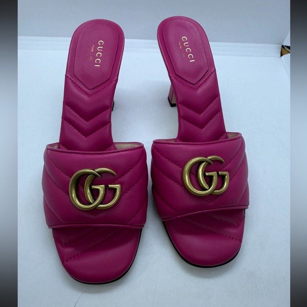 Gucci GG Marmont quilted mule